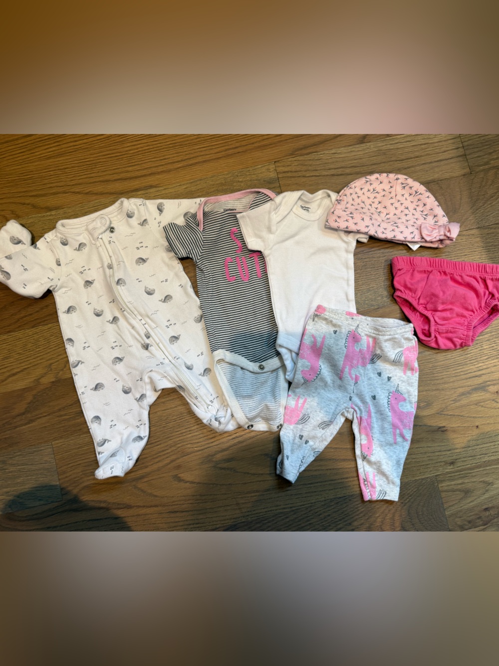 Lot of newborn clothes